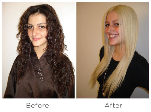 4. Brown hair to blonde: Before and after transformations - wide 5