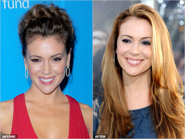 Alyssa Milano’s Flashback ‘Do | StyleCaster