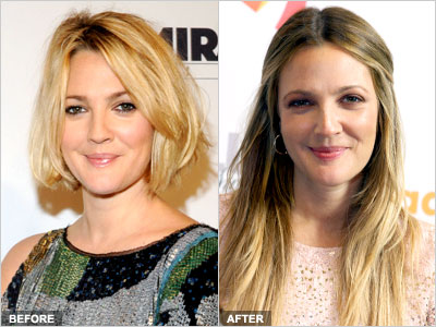 Drew Barrymore S Lush Long Hairstyle Stylecaster