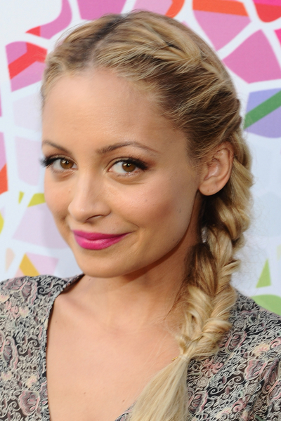 How To Do Nicole Richies French To Fishtail Braid Stylecaster