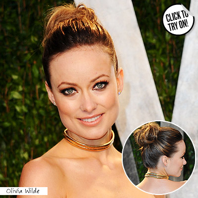 Get The Hottest Oscar Hairstyles At Home! wella oscar olivia w Get The Hottest Oscar Hairstyles At Home!