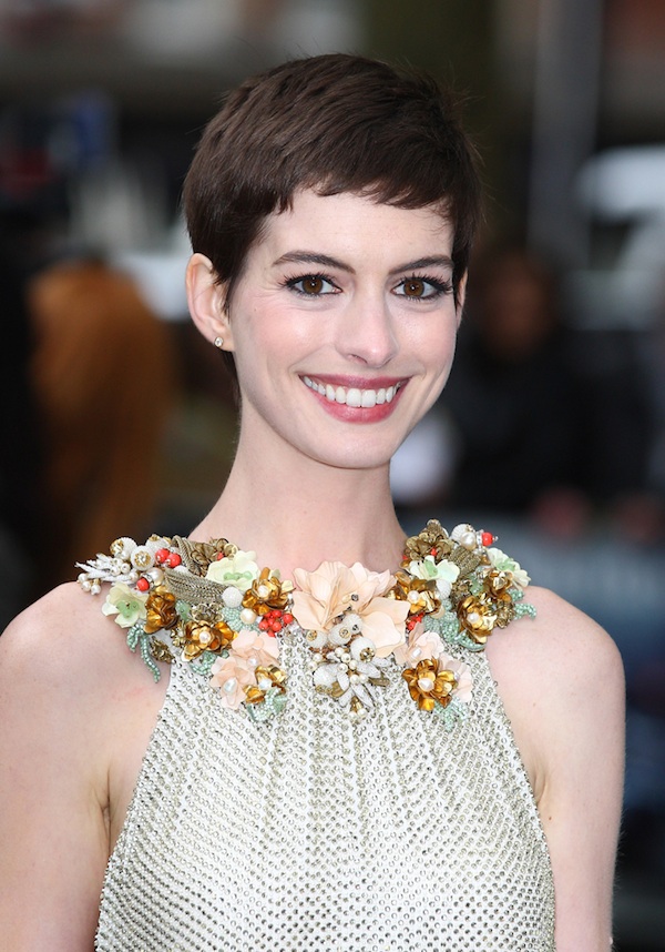 The European Premiere Of "The Dark Knight Rises" Anne Hathaway