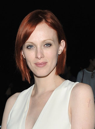 karen-elson Karen Elson's chin-length bob