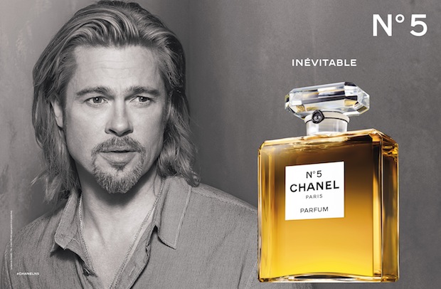 brad-chanel Brad Pitt Chanel No. 5