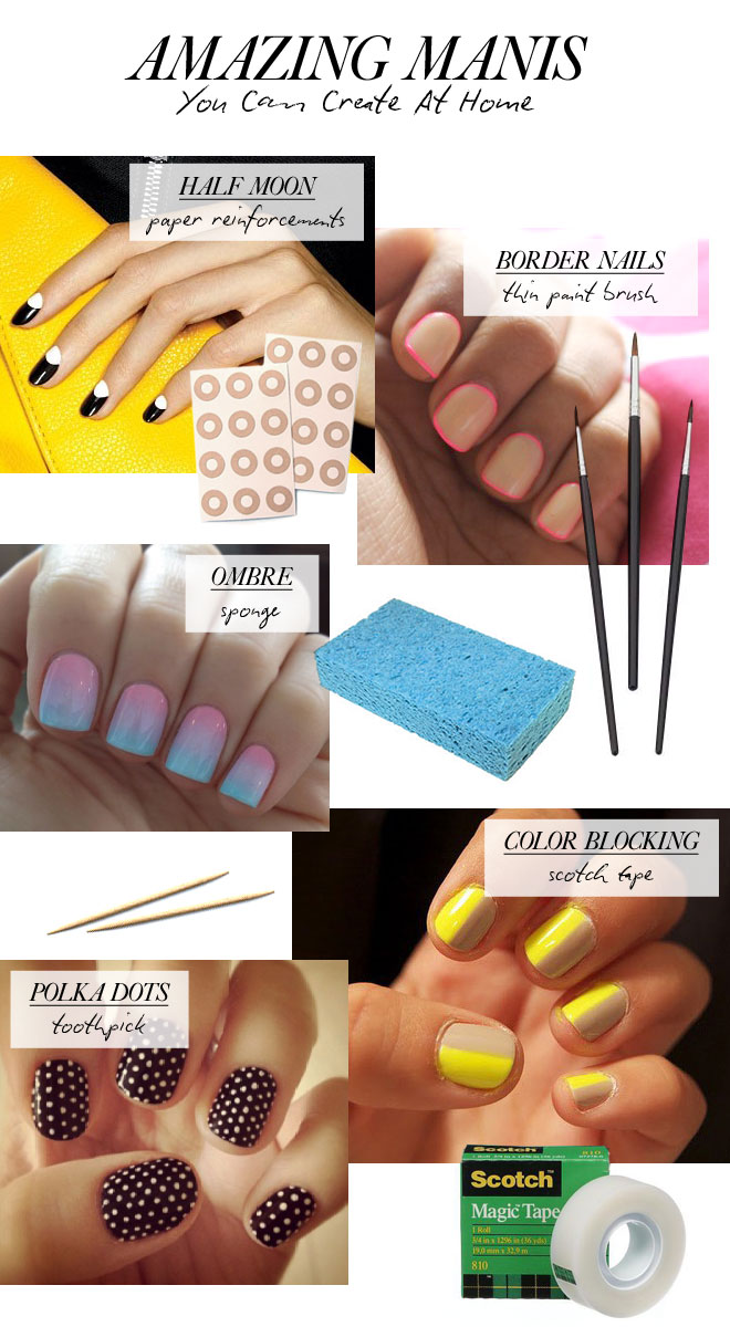 Nail Art Manicures At Home