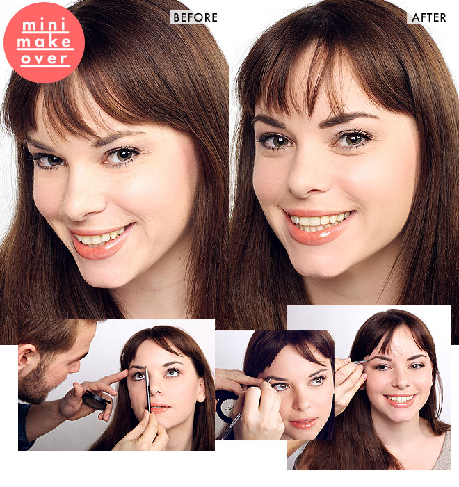 Brow makeover: Jackie tries a statement-making shape Brow makeover: Jackie tries a statement-making shape