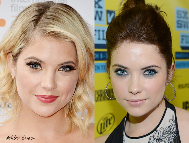 Ashley Benson is another celebrity who recently got a blonde-to-brunette makeover