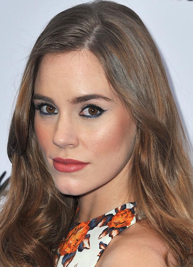 Crista B. Allen blue eyeliner