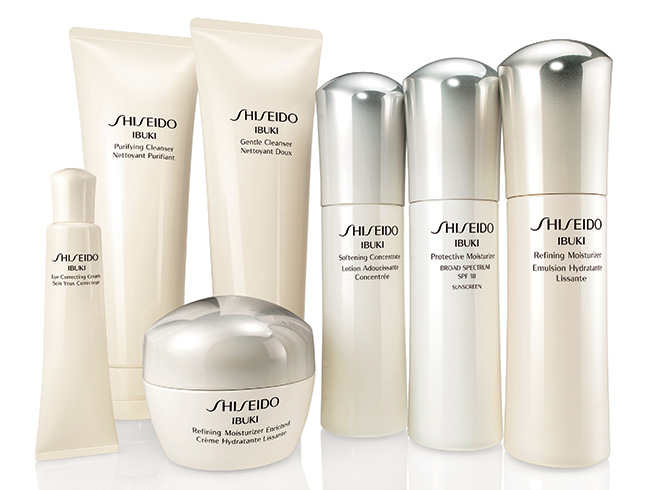 Shiseido's new Ibuki skin care range