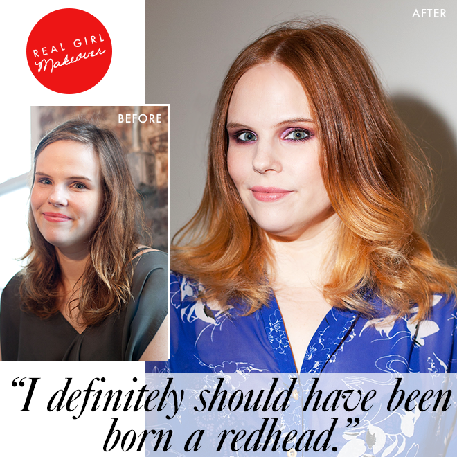 Real girl makeover: before and after