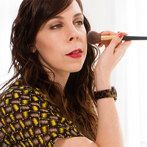 Wendy practicing wedding makeup Wendy practicing wedding makeup