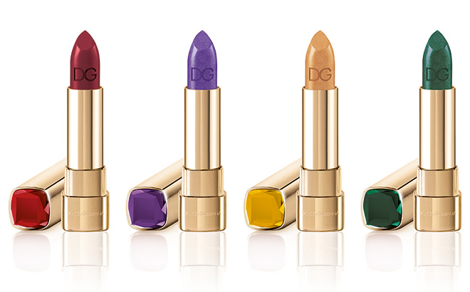 Dolce & Gabbana Sicilian Jewels Collection lipsticks