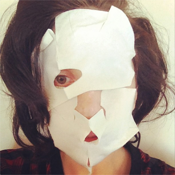 Lady Gaga face mask