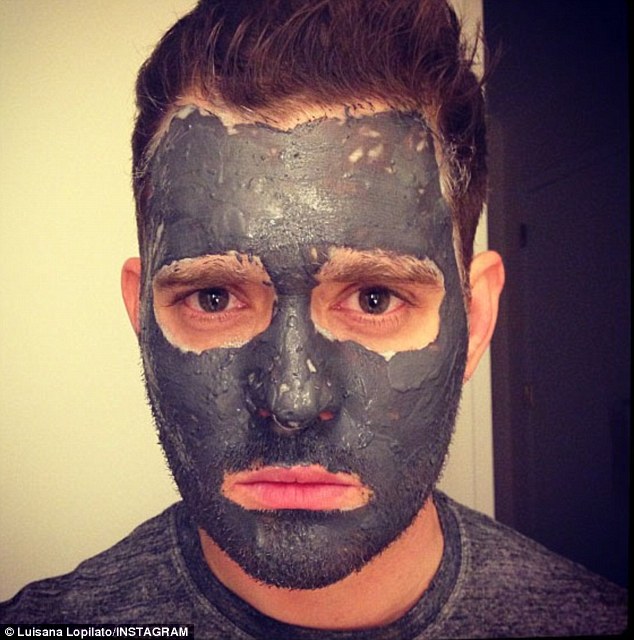 Michael Buble black face mask