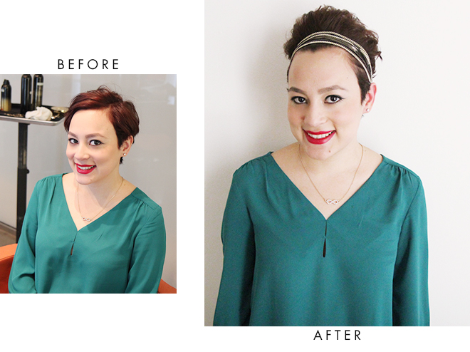 Holiday Hair: How to Fake a French Twist on Short Hair | StyleCaster