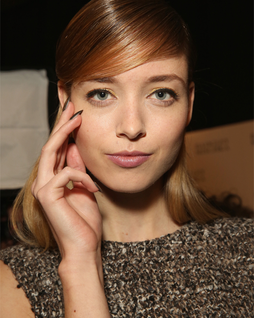 Badgley Mischka - Backstage- Mercedes-Benz Fashion Week Fall 2014