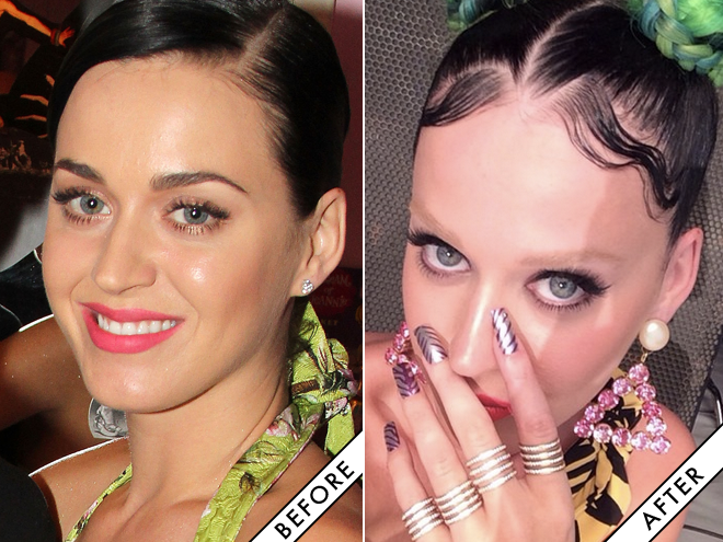 Makeover Alert! Katy Perry Bleached Her Brows | StyleCaster
