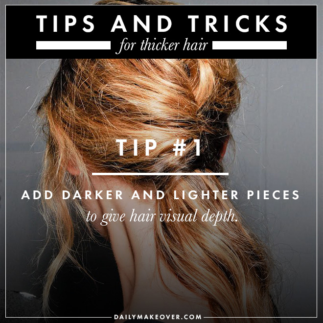 20 Tips and Tricks for Thicker Looking Hair