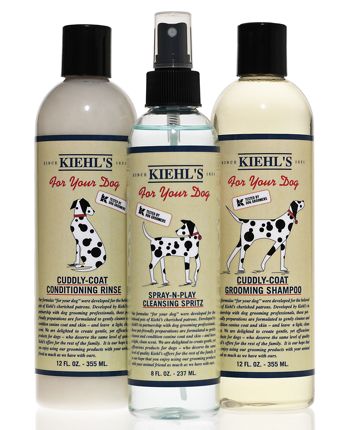 Kiehl's dog store shampoo and conditioner