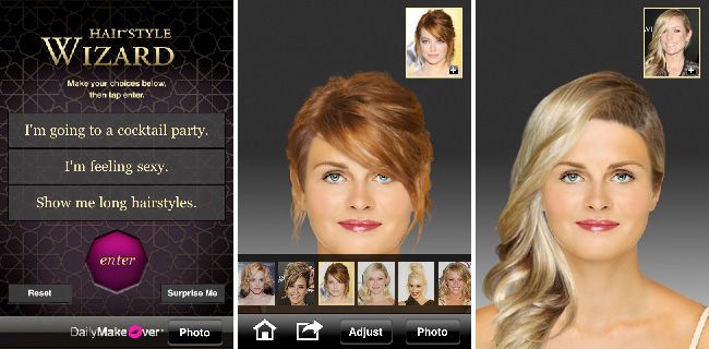 Hairstyle Wizard Iphone App
