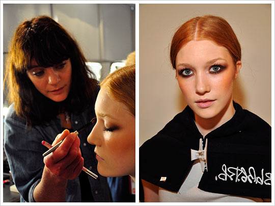 Erin Fetherston - final makeup look - Mercedes Benz Fashion Week Spring 2010 Erin Fetherston - final makeup look - Mercedes Benz Fashion Week Spring 2010
