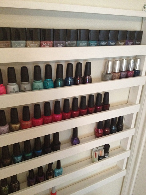 My Nail Polish Storage! 