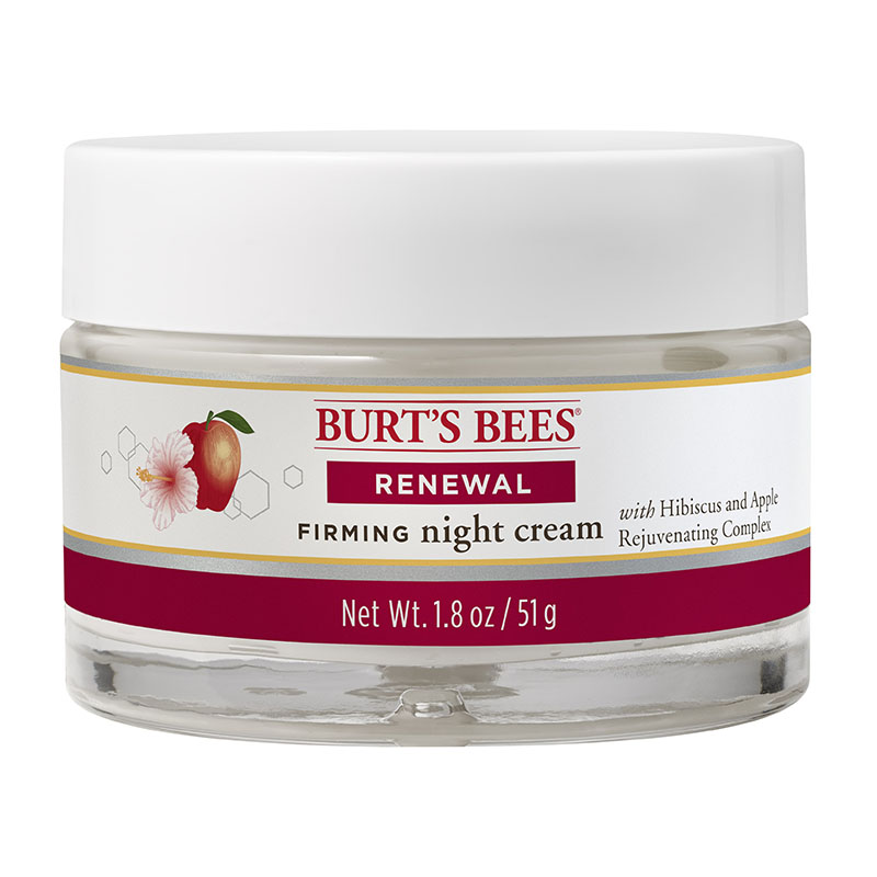 burt's bees renewal night cream