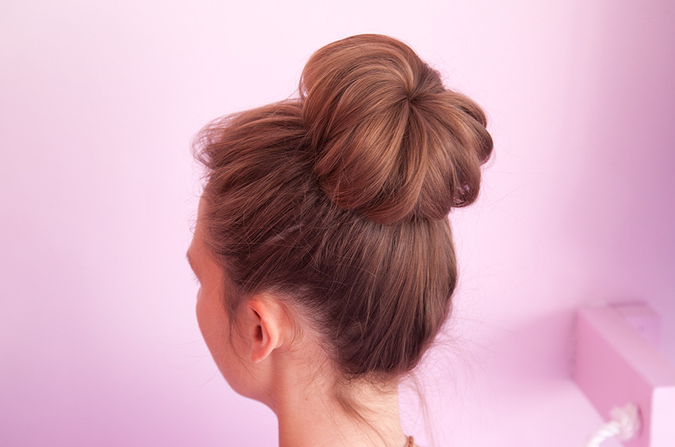 How to Do a Sock Bun  On Every Hair Type StyleCaster