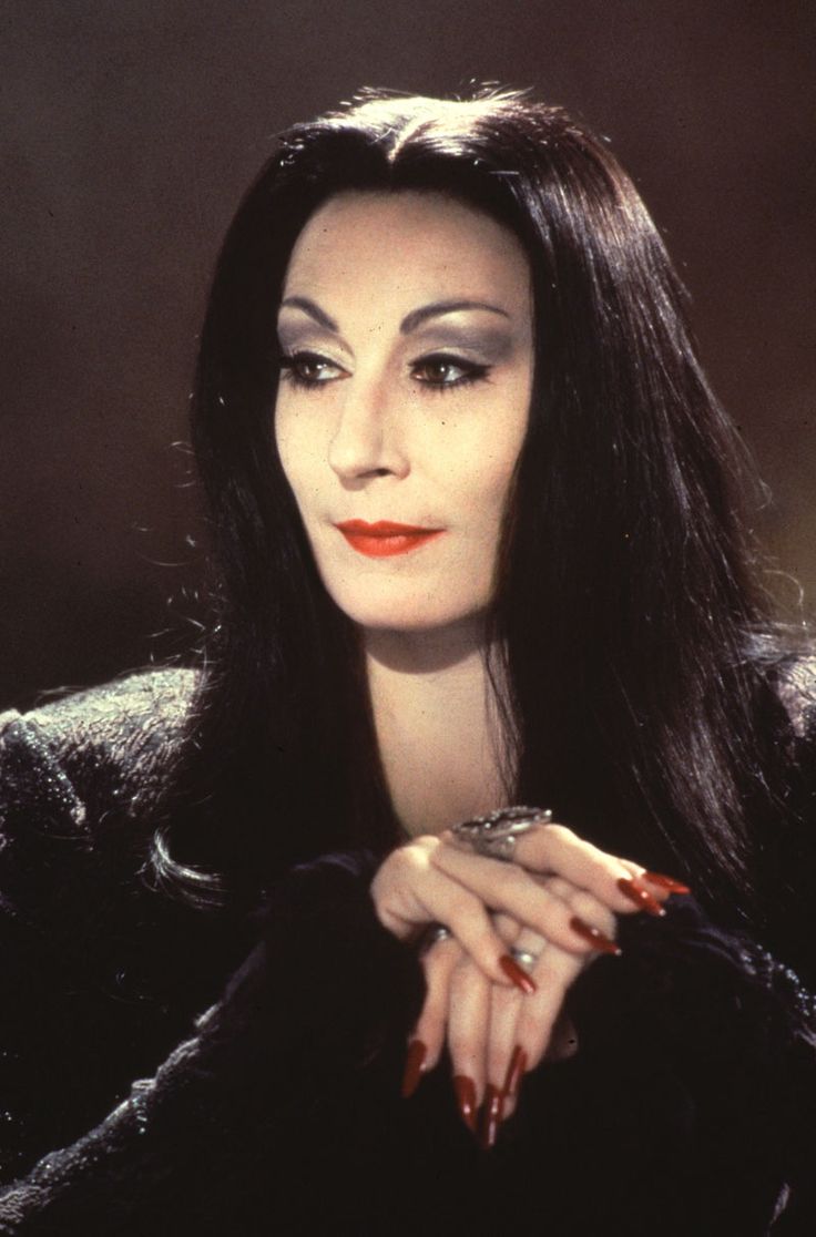 morticia addams makeup