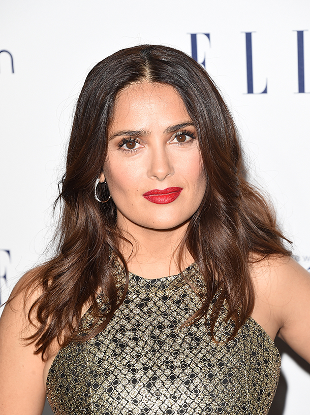 salma hayek celebrity haircut hairstyles